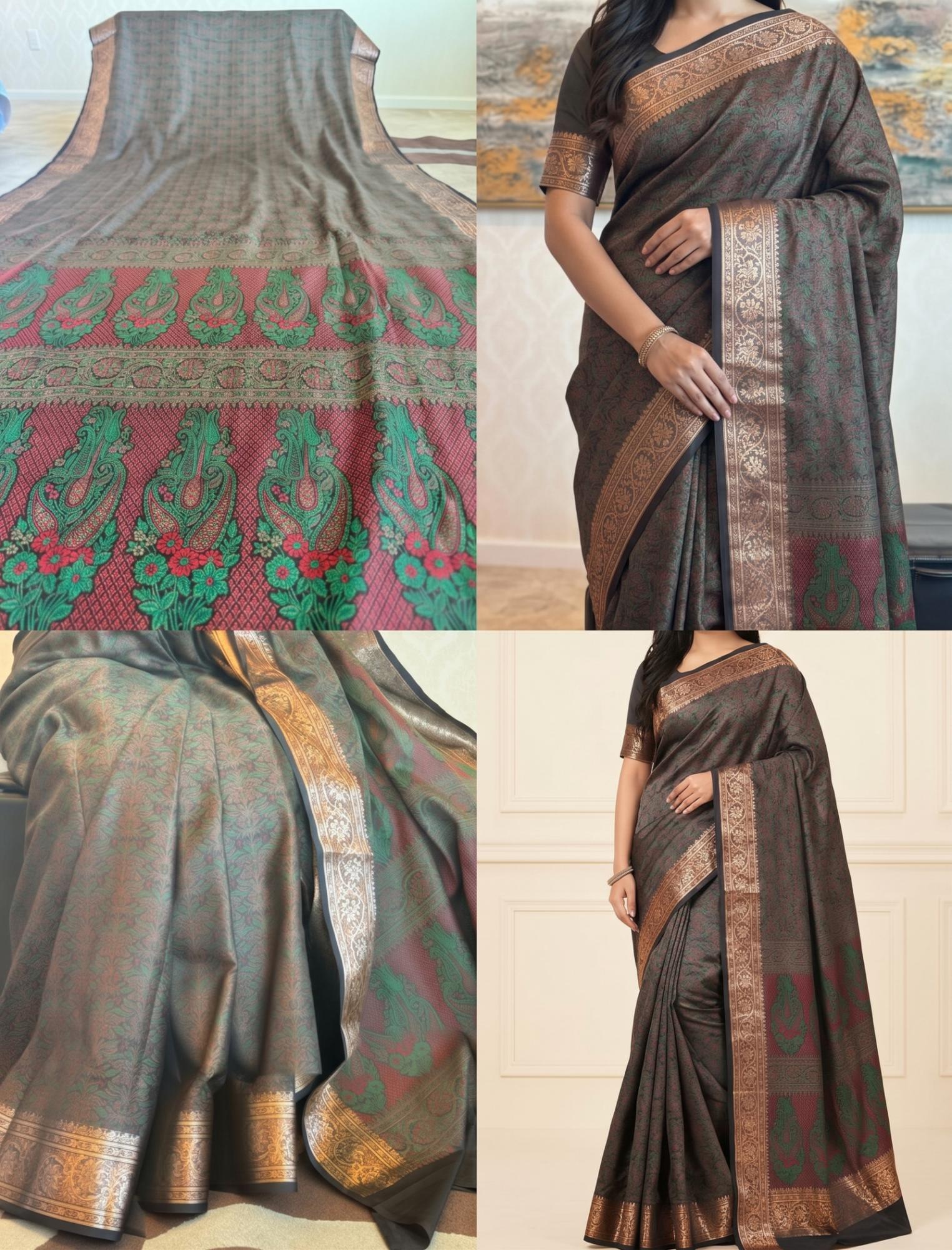 Pure Silk Jamdani