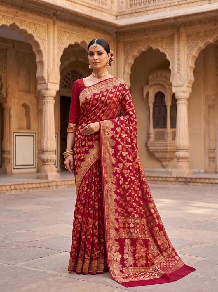 Pure Chiffon Khaddi - Antique work 